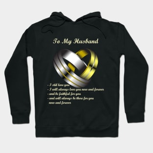 To my Husband Hoodie